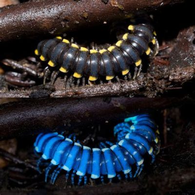  Yellow-Spotted Millipede: Kennen Sie die majestätische Welt der glühenden Panzerung und sanften Bewegungen?